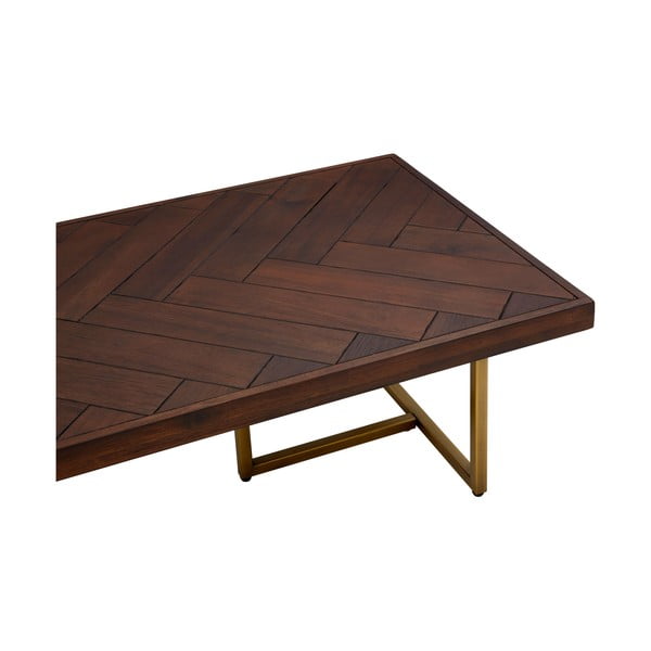 Brązowy okrągły stolik 60x120 cm Brando – Premier Housewares-image-3