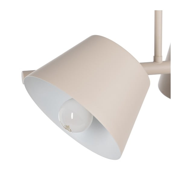 Kremowa lampa sufitowa 38x62,5 cm Simplico – Ixia-image-2