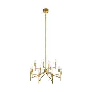 Lampa wisząca w kolorze złota z 12 kloszami Markslöjd Regent