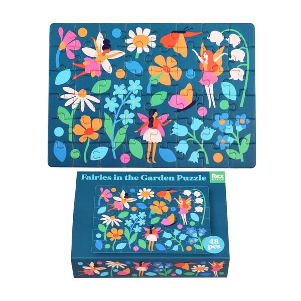 Puzzle (liczba elementów 48) Fairies in the Garden – Rex London-image-2