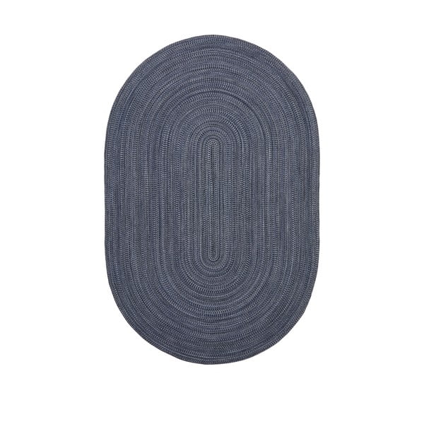 Ciemnoniebieski dywan odpowiedni na zewnątrz z włókien z recyklingu 200x300 cm Sadent – Kave Home