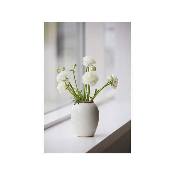 Biały kamionkowy wazon (wysokość 12,5 cm) Gastro Cream – Bitz-image-2