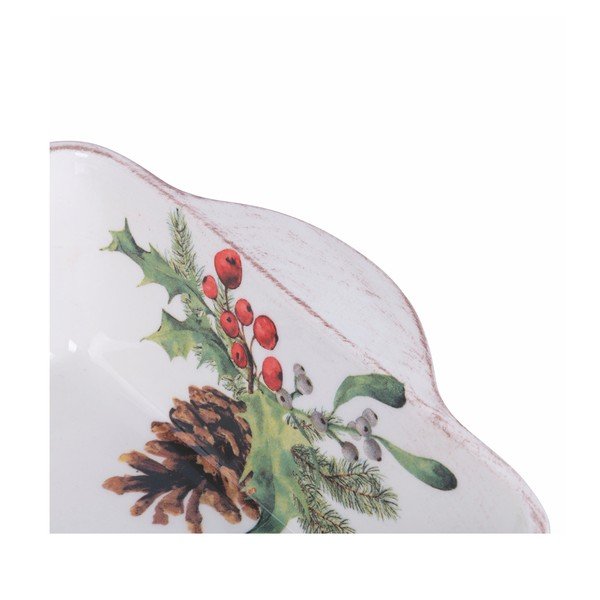Ceramiczne świąteczne naczynie do zapiekania Villa d'Este Ortisei, 24x40 cm-image-1