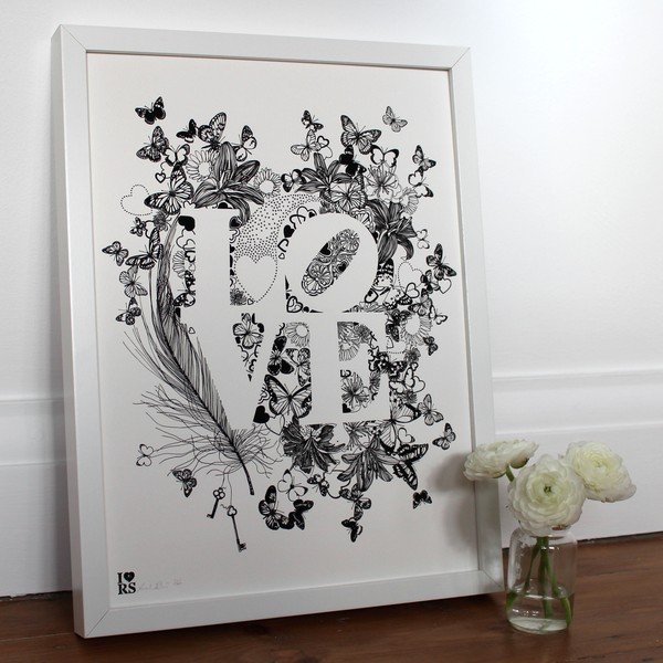 Plakat Love, 30x40 cm, edycja specjalna-image-1