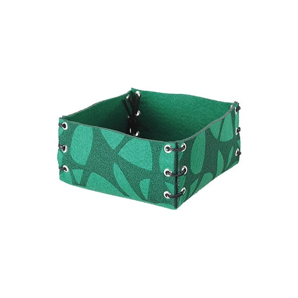 Filcowe pudełko, 25x10 cm, zielone
