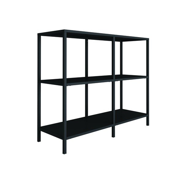 Czarny metalowy regał Canett Lite, szer. 100 cm-image-4