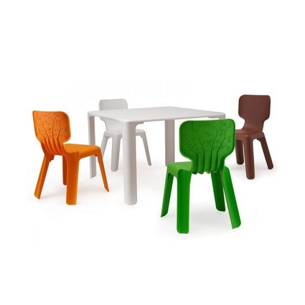 Zielone krzesło dziecięce Magis Alma-image-1