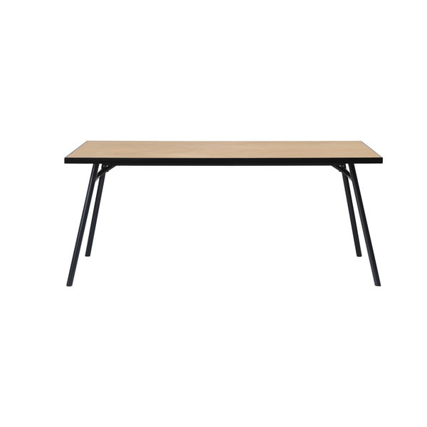 Stół z blatem w dekorze dębu 90x180 cm Calvi – Unique Furniture