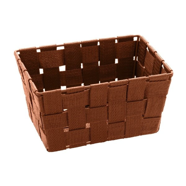 Brązowy koszyk Wenko Adria, 14x19 cm
