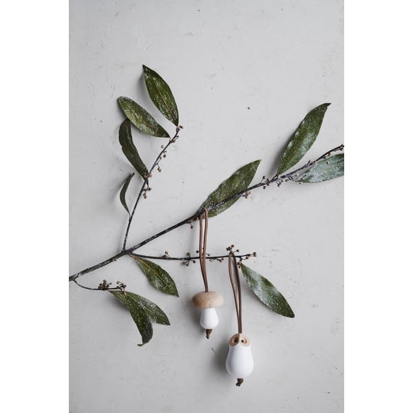 Drewniana ozdoba świąteczna Owl – Rosendahl-image-2