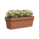 Wisząca/samonawadniająca doniczka z plastiku z recyklingu 50 cm Capri – Artevasi