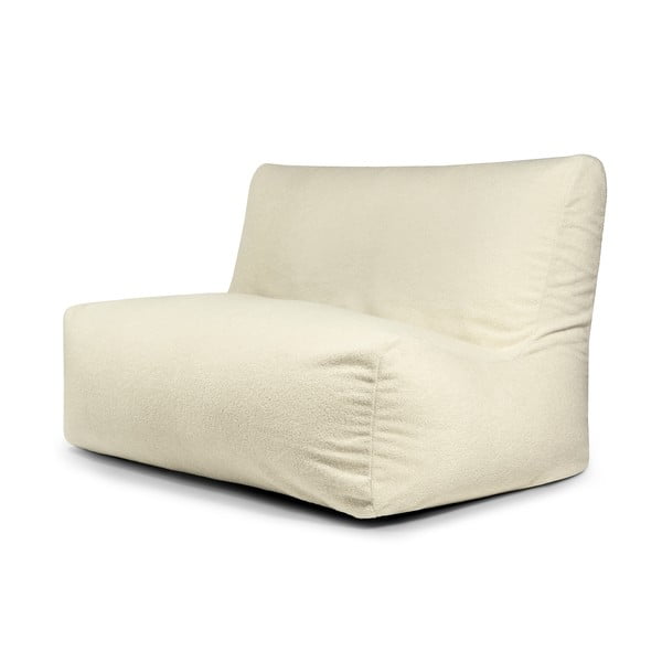 Kremowy worek do siedzenia z materiału bouclé Sofa Seat Lounge – SLOWDOWN