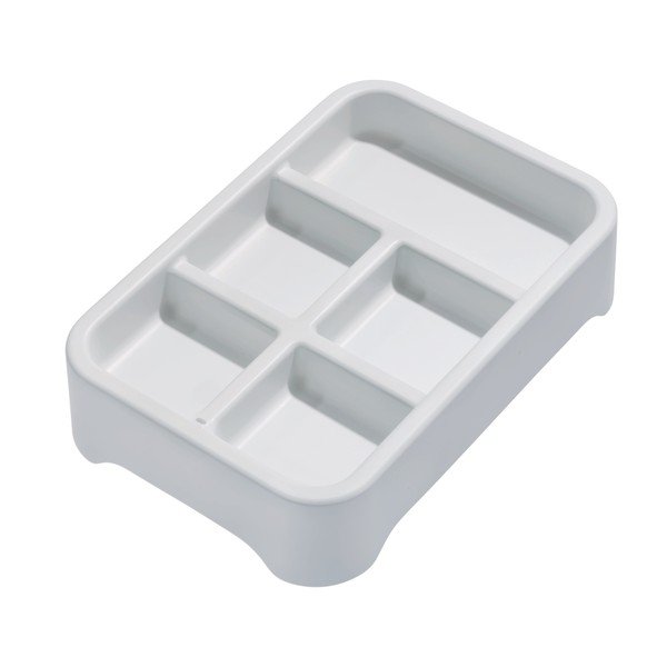 Szary organizer na biżuterię iDesign Eco Bin 5, 28,12x19,23 cm-image-2