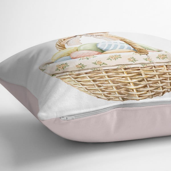 Wielkanocna poszewka na poduszkę 43x43 cm – Mila Home-image-1