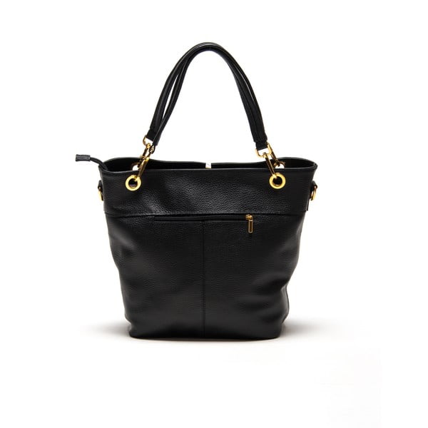 Torebka skórzana Zipper Nero-image-2
