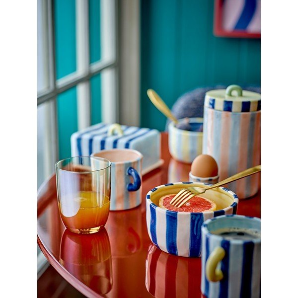 Niebieskie/różowe kubki zestaw 2 szt. ceramiczne 250 ml Phoenix – Bloomingville-image-4