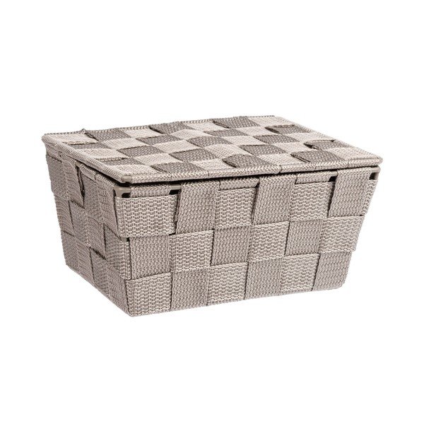 Brązowy koszyk zamykany Wenko Adria-image-3