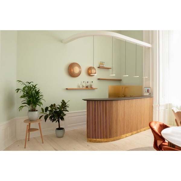 Biała lampa wisząca LED z metalowym kloszem ø 15 cm Asteria Micro – UMAGE-image-3