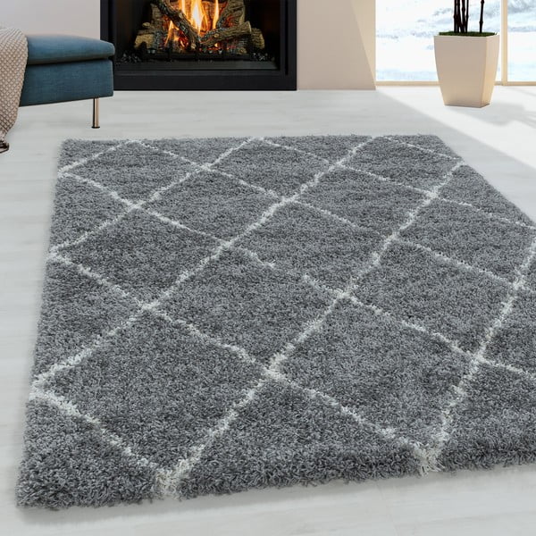Szary dywan 60x110 cm Alvor – Ayyildiz Carpets-image-1