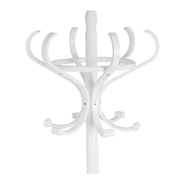 Biały wieszak z litego drewna topolowego Thonet – Casa Selección-image-4