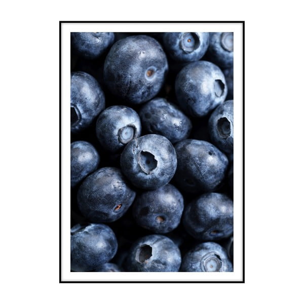 Plakat Imagioo Blueberries, 40x30 cm