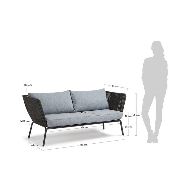 Sofa trzyosobowa La Forma Bernon-image-2