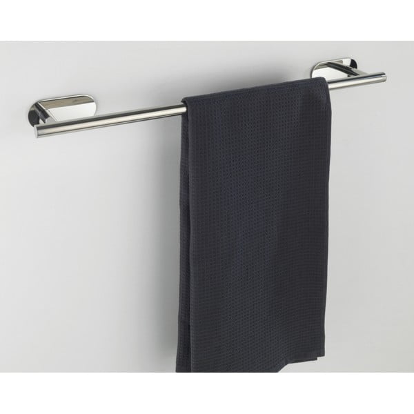 Ścienny uchwyt na ręczniki ze stali nierdzewnej Wenko Orea Rail Turbo-Loc®-image-3