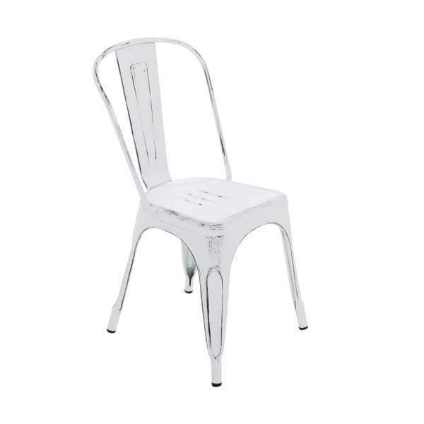 Białe krzesło InArt Antique