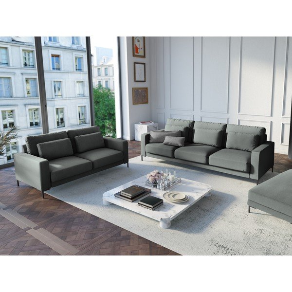 Szara sofa Interieurs 86 Seine, 158 cm-image-1