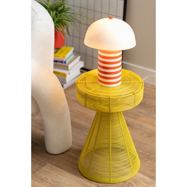 Metalowy okrągły stolik ø 30,5 cm Cuerda Corcho – Leitmotiv-image-1