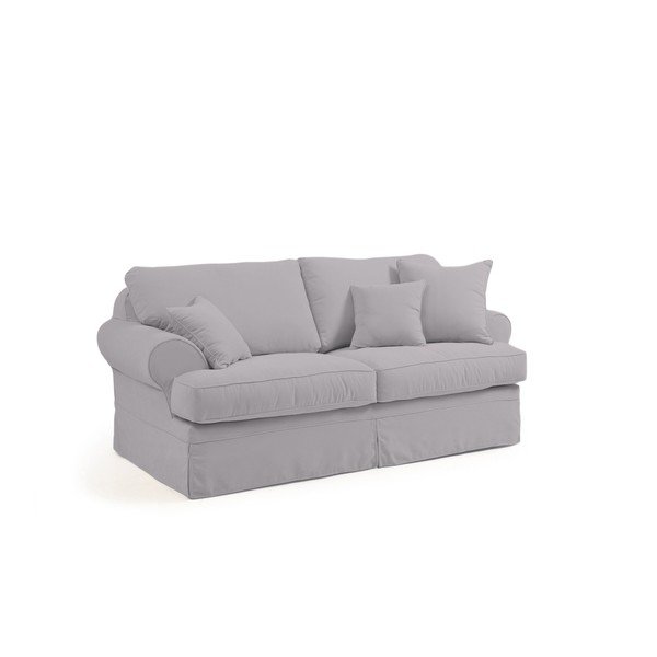 Jasnoszara sofa dwuosobowa Max Winzer Hermine-image-4