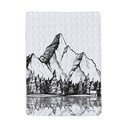 Zestaw pikowanego koca i poszewki na poduszkę z satyny bawełnianej 140x200 cm – Butter Kings