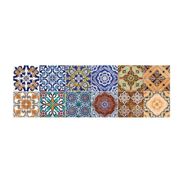 Zestaw 12 naklejek Ambiance Squares-image-1