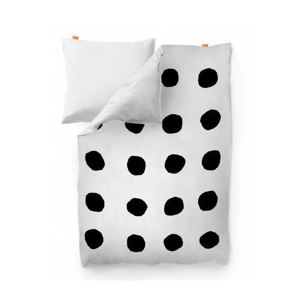 Bawełniana poszwa na kołdrę Blanc Dot, 220x220 cm-image-2