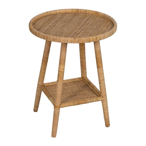Rattanowy okrągły stolik ø 45 cm – Ixia