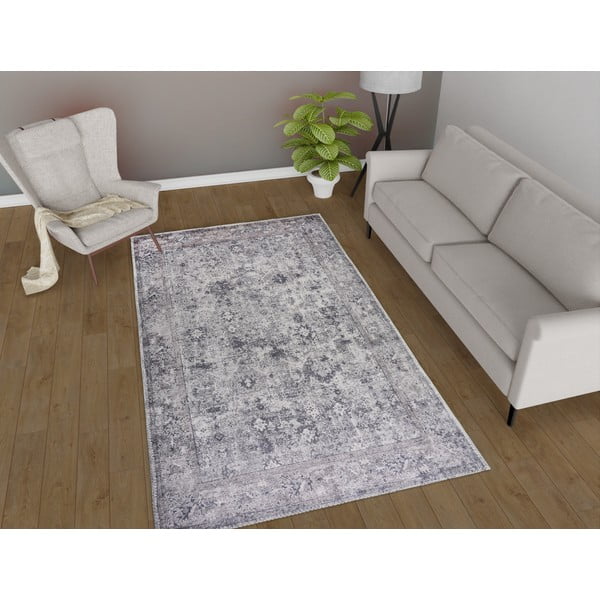 Szary chodnik odpowiedni do prania 80x200 cm Vintage Orient – Vitaus-image-1