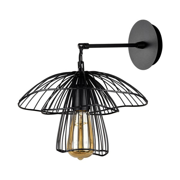Czarny kinkiet Squid Lighting Root, wys. 36 cm-image-3