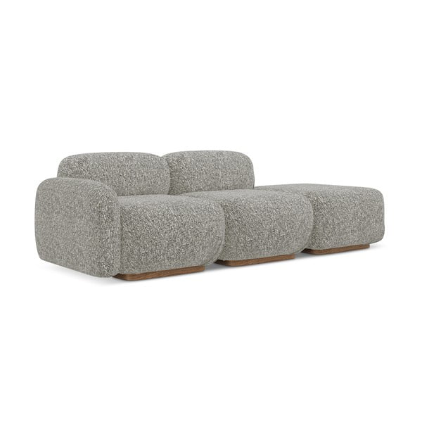 Szary szezlong modułowy (lewostronny) Ailani – Makamii-image-2