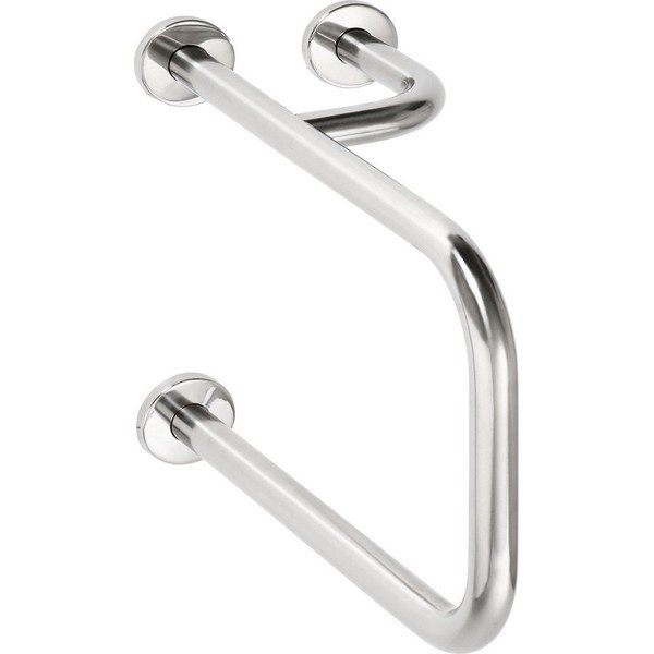 Uchwyt ścienny ze stali nierdzewnej do łazienki 78 cm Handicap Right – Sapho