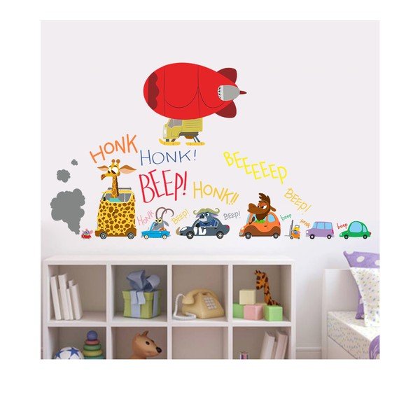 Naklejka Fanastick Traffic Jam And Baloon-image-3