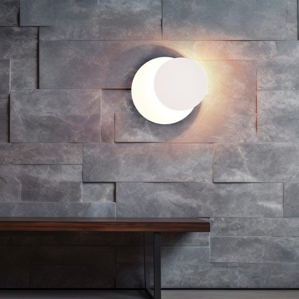 Biały kinkiet LED Mio – Trio-image-2