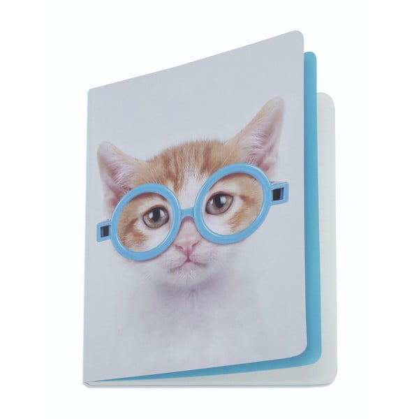 Notatnik Glasses Cat