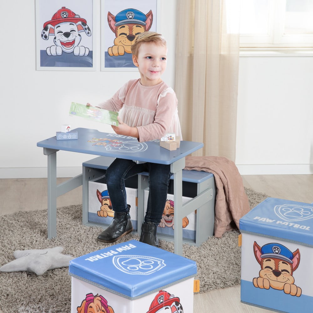Niebieska ławka dziecięca Paw Patrol – Roba (zdjęcie 3)