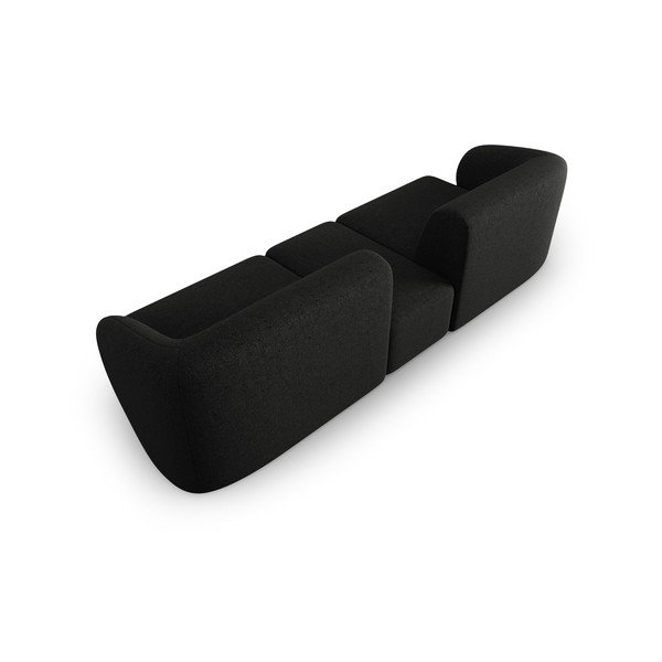 Czarna sofa 239 cm Shane – Micadoni Home-image-2