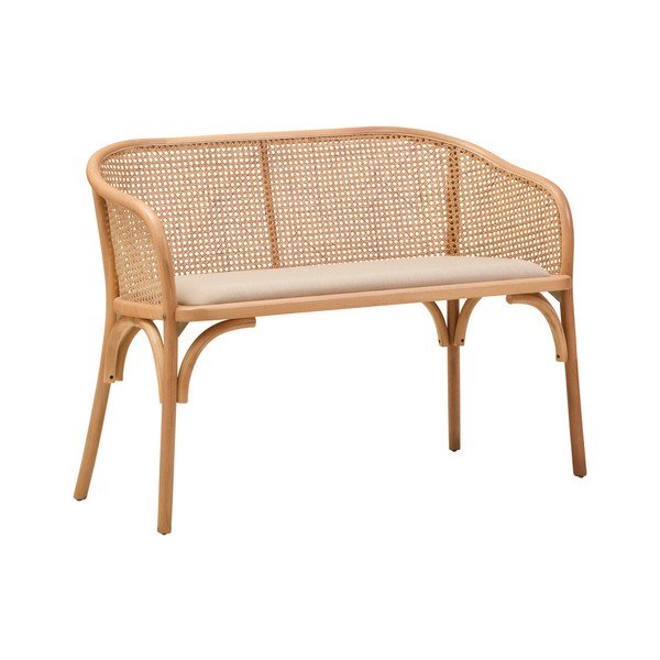 Tapicerowana ławka w naturalnym kolorze Cebu – Premier Housewares