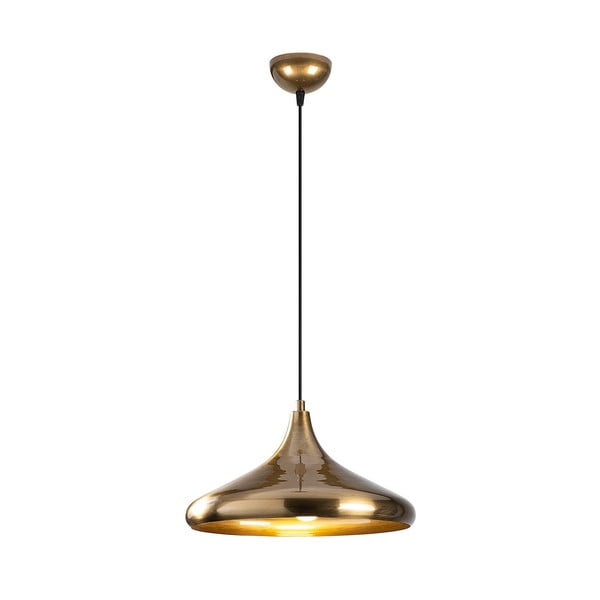 Lampa wisząca w kolorze złota z metalowym kloszem ø 35 cm Nile – Opviq lights-image-2