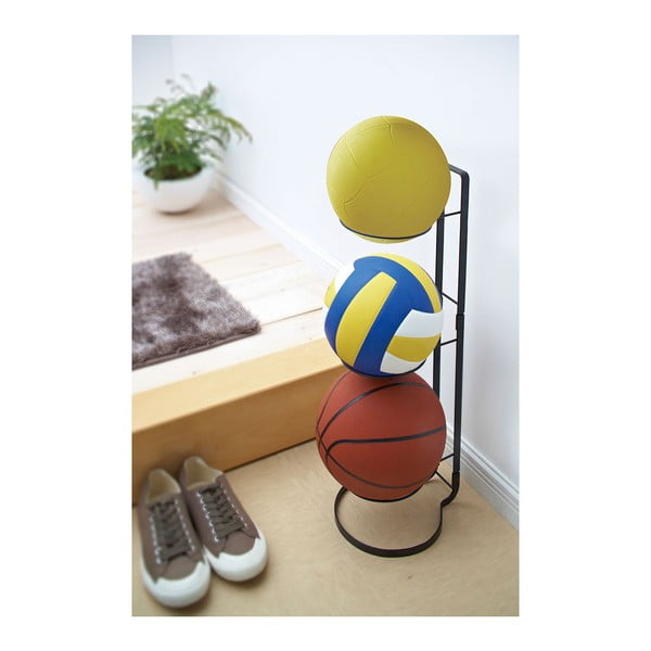 Czarny stojak na piłki YAMAZAKI Frame-image-2