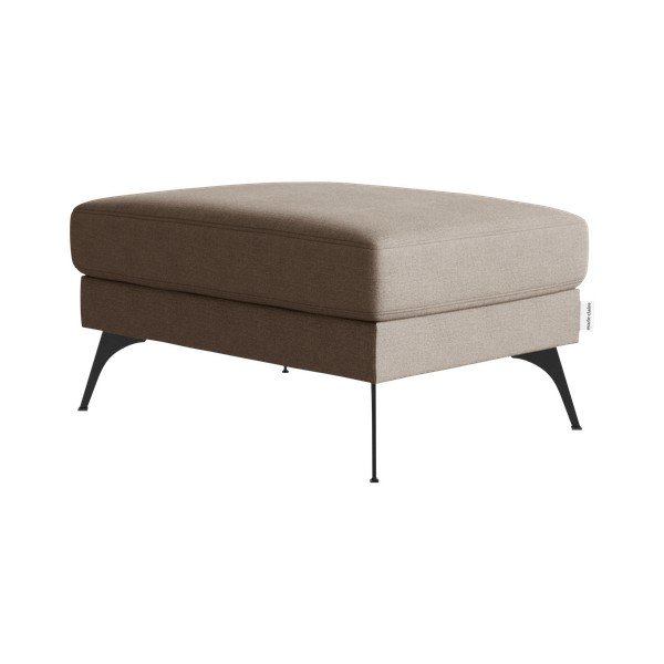 Brązowy podnóżek Marie Claire Home Susan