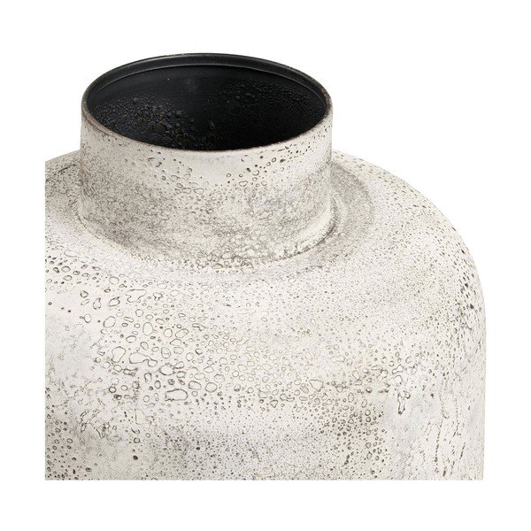 Kremowy metalowy wysoki wazon (wysokość 60,5 cm) Hou – House Nordic-image-3