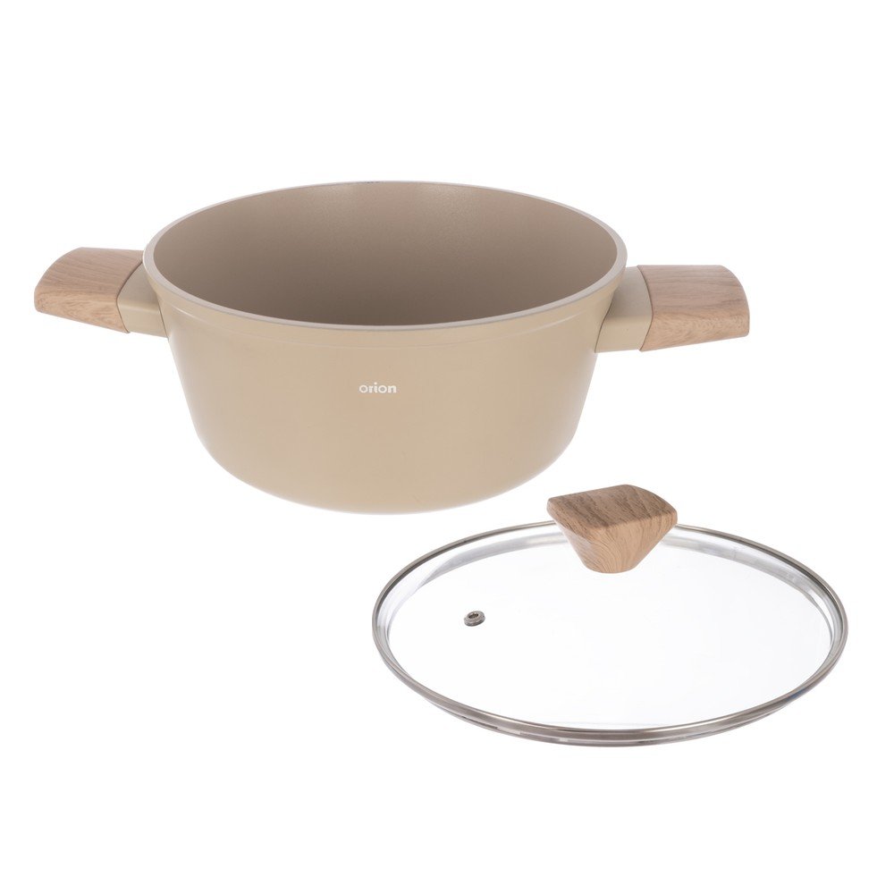 Garnek z pokrywką/z powłoką ceramiczną 4,4 l Ecrina – Orion